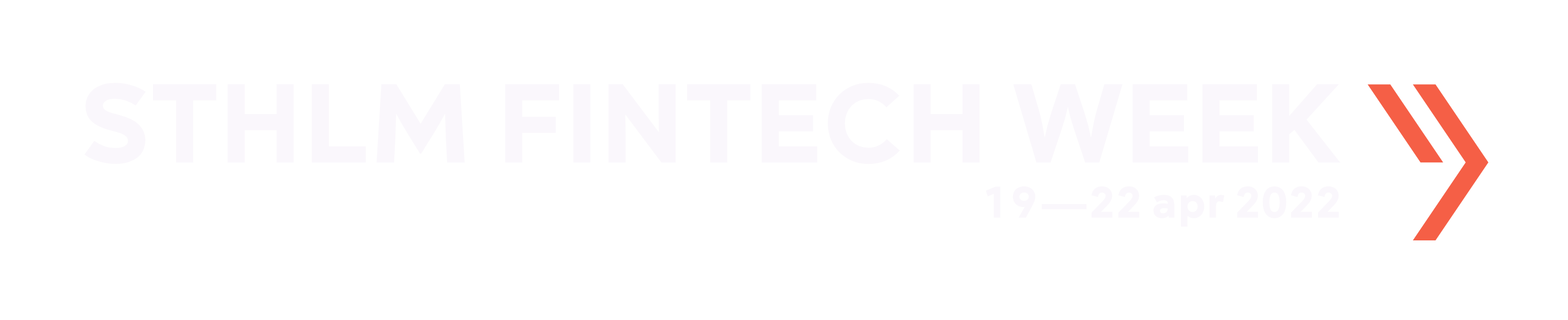 Stockholm Fintech Week Logo